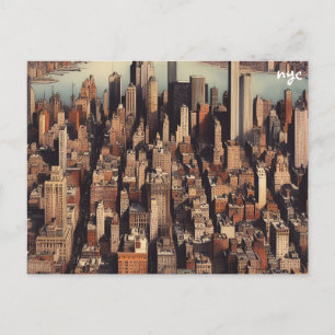 comprar mapa cartões postais de mala direta nyc