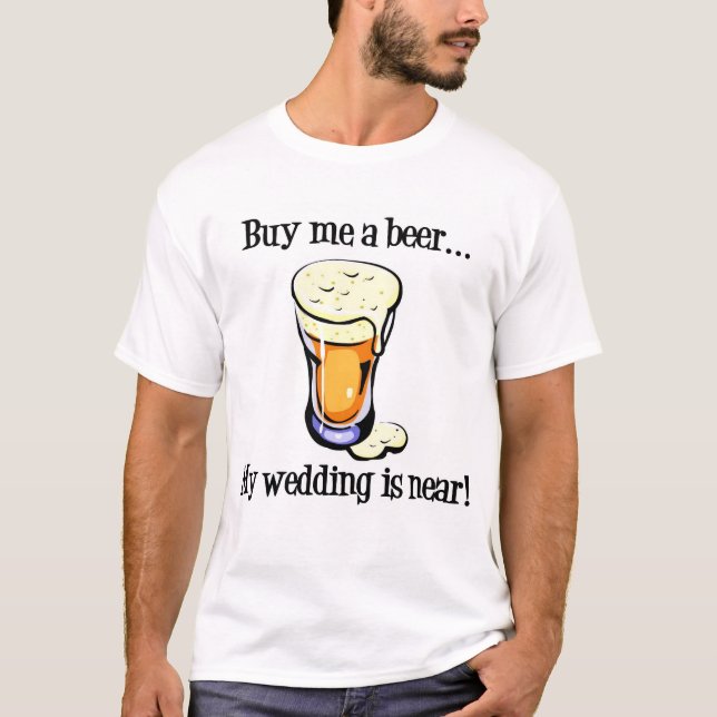 Comprar-me uma t-shirt de cerveja (Frente)