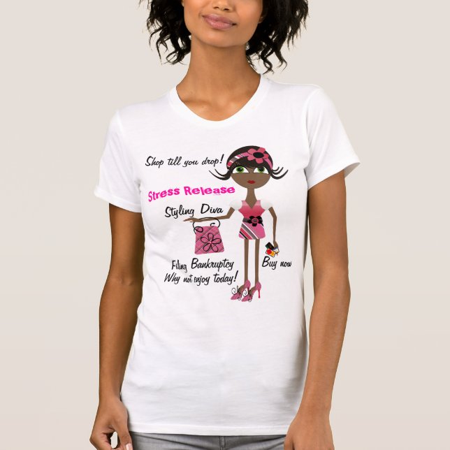 Comprar Mulheres Terapêuticas Destruídas T-Shirt (Frente)