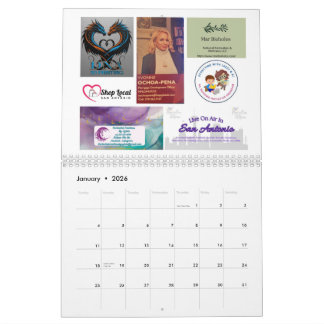 Compre Local San Antonio Calendário 2026