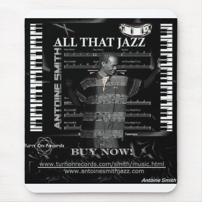 Compre meu TODO ESSE JAZZ Mousepad (Frente)