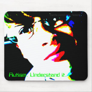 "Compreenda-me" consciência Mousepad do autismo