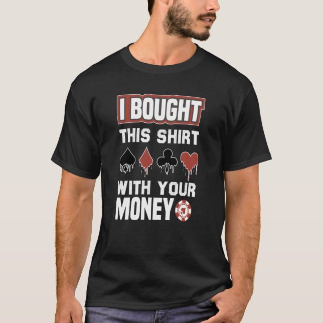 Comprei Esta Camisa Com A Sua Pla De Cartão De Pok (Frente)