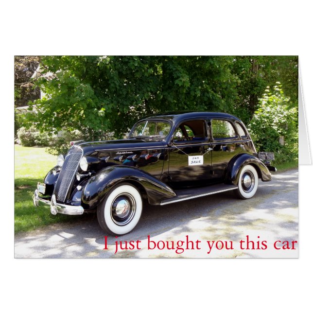 Comprei-te este cartão (Frente Horizontal)