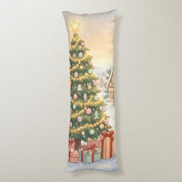 Comprida Almofada de Natal Holiday Magic