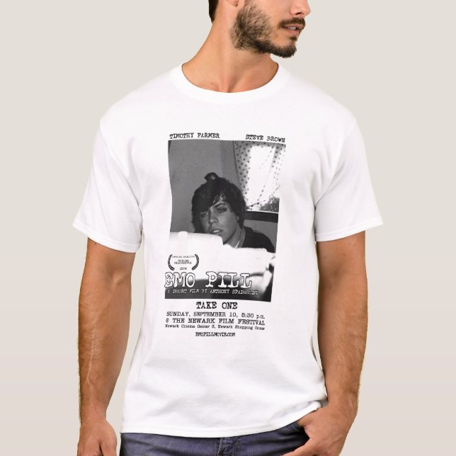 COMPRIMIDO de EMO - camisa #2 da estreia mundial (Frente)