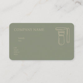 COMPRO BARBER CARTÃO DE VISITA MODELO BÁSICO