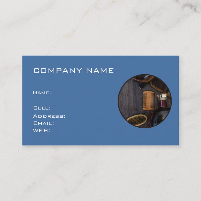 COMPRO BÁSICO de Barras CARTÃO DE VISITA de MODELO (Frente)