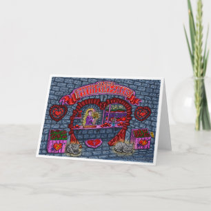 Compro de Namorados de Freya - Cartão de Saudação