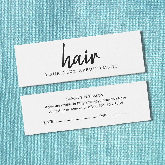 Compromisso Mínimo Elegante de Cabelo Branco Preto (Criador carregado)