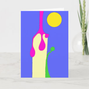 COMPROU UMA VELA NOVA - Cartão de Arte