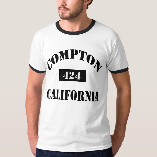 Compton,Ca 424 — T-Shirt (Frente)