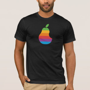 Computadores da pera - t-shirt retro da paródia d