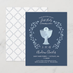 Comunhão dos primeiros meninos do convite do