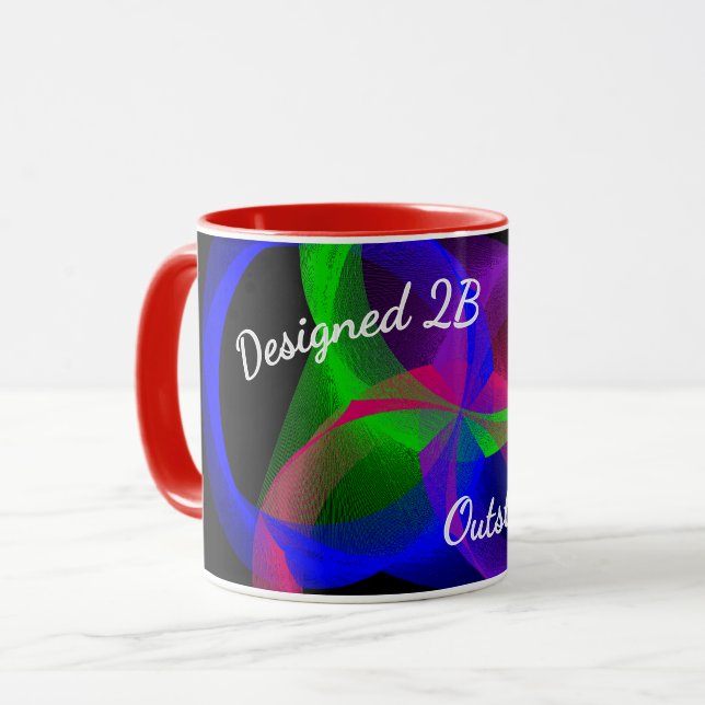 Concebido 2B de caneca de café excepcional (Frente Esquerda)