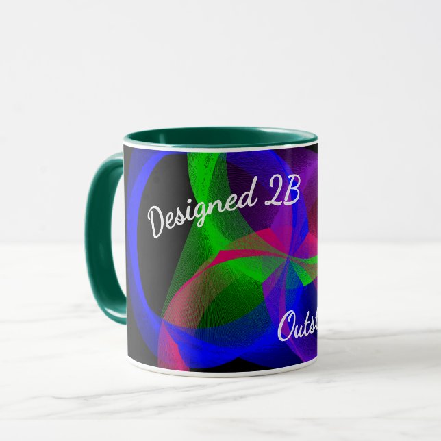Concebido 2B de caneca de café excepcional (Frente Esquerda)