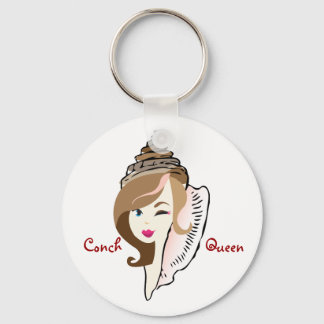 Conch Queen chaveiro