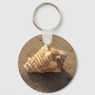 Conch Sea Shell Sand Beach Chaveiro