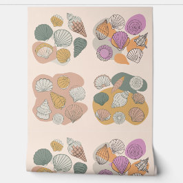 Concha. Blobs coloridos