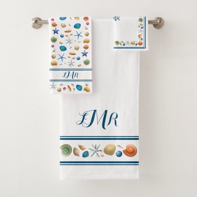 ***Conchas e listras para toalhas (Insitu)