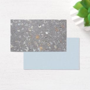 Conchas marítimas em concreto