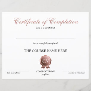 Conclusão do curso de Prêmio do certificado de c