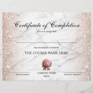 Conclusão do curso de Prêmio do certificado de con