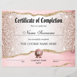 Conclusão do curso de Prêmio do certificado de con