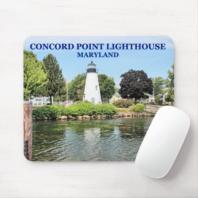 Concord Point Lighthouse, Maryland Mousepad (Com mouse)