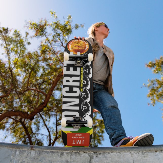 CONCRETO JUNGLE JMT 8 1/4" skateboard Deck (Ao ar livre 1)