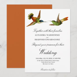 Concurso de casamento de Hummingbird Terracotta