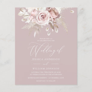 Concurso de Casamento de Orçamento Floral de Dusty