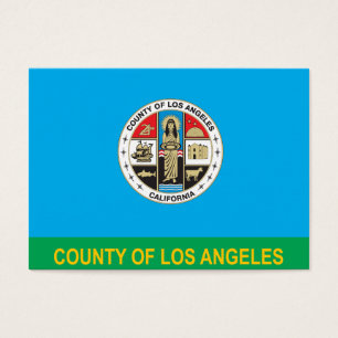 Condado da bandeira de Los Angeles
