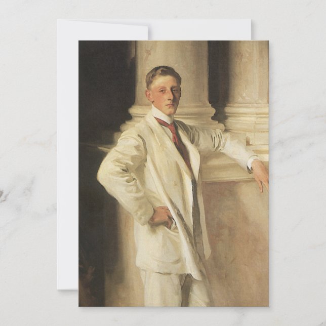 Conde de Dalhousie por John Singer Sargent (Frente)