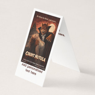 Conde Nutula Paródia de Filme de Terror Retrô