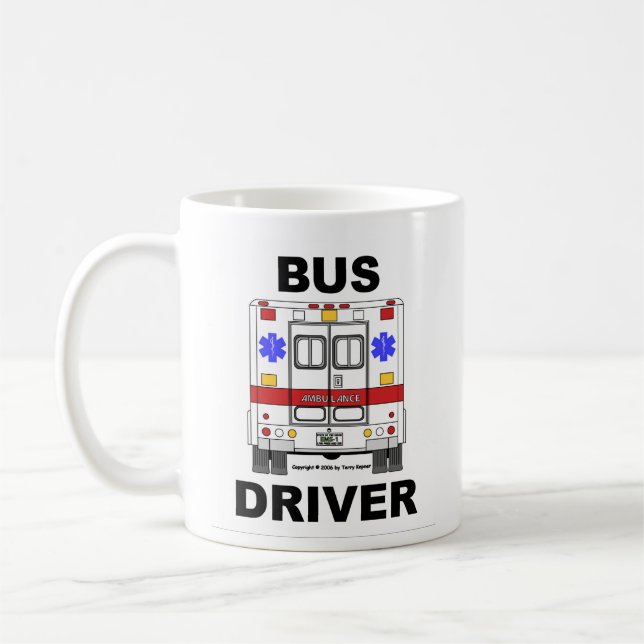 Condutor de autocarro - caneca (Esquerda)