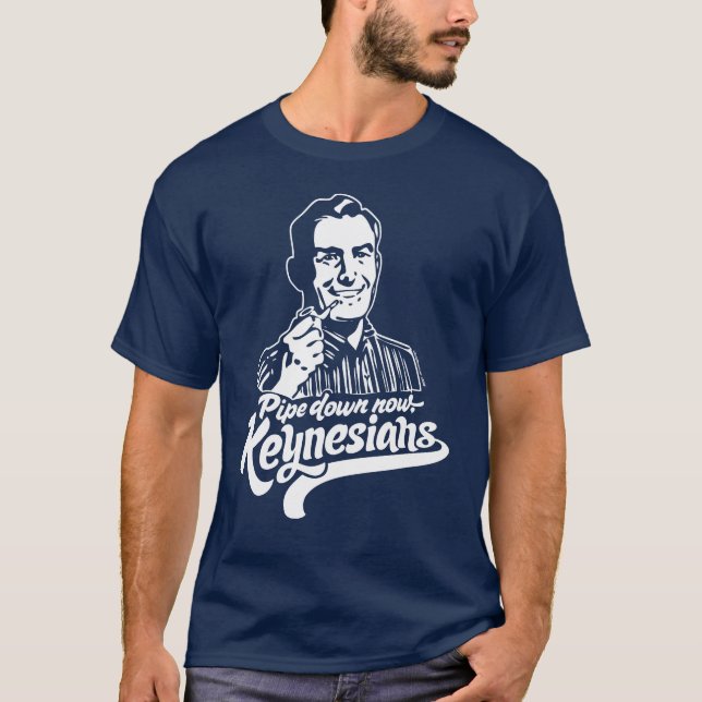 Conduza para baixo agora o t-shirt de Keynesians (Frente)