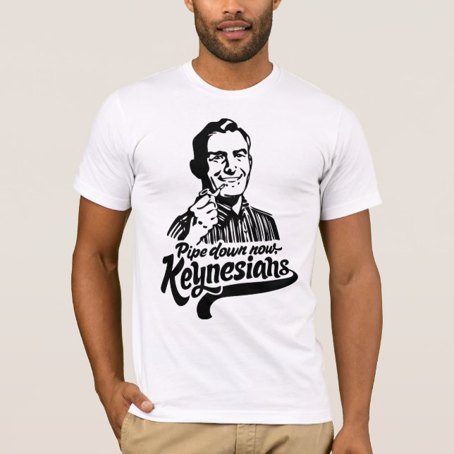 Conduza para baixo agora o t-shirt de Keynesians (Frente)