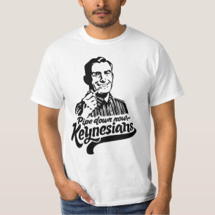 Conduza para baixo agora o t-shirt de Keynesians