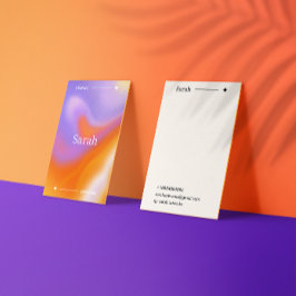 Conecte-se com o Cartão de visita de mídia social