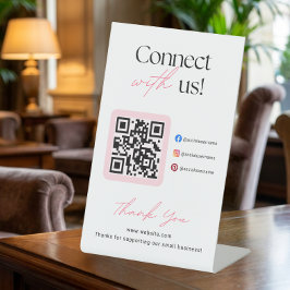 Conecte-se Conosco Código QR de Mídia Social Empre