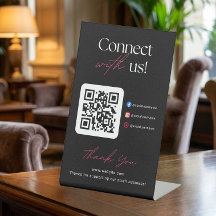 Conecte-se Conosco Código QR de Mídia Social Empre