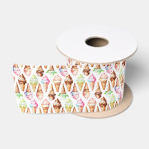 Cones de Sorvete deliciosos