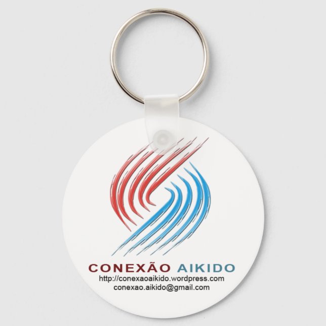 Conexão Aikido: Chaveiro (Frente)