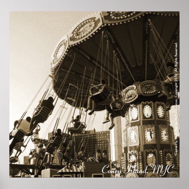 Coney Island, NYC Poster (Frente)