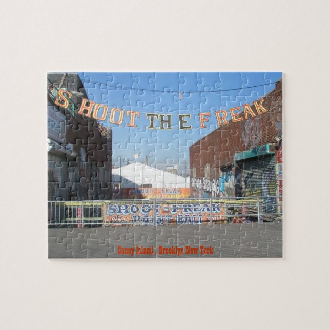 Coney Island Shoot the Freak Quebra-cabeça (Horizontal)