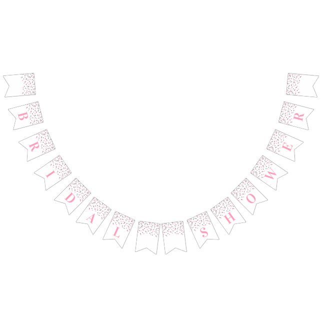 Confetes da prata do rosa da bandeira do chá de (Todos)