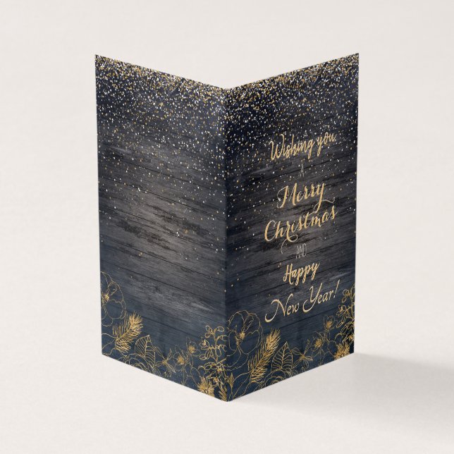 Confetti e design floral ouro (Exterior)