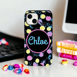 Confetti Paint Splash Multicolor Personalizado Cas