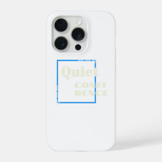 Confiança silenciosa design fofo de iPhones